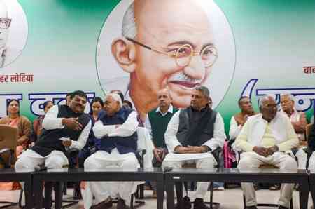 JDU felicitates workers following poll result; Nitish Kumar launches party’s new membership drive