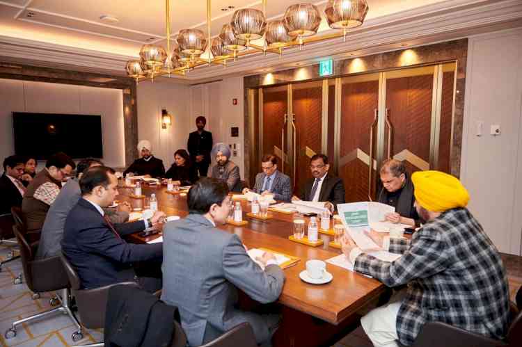 Act as brand ambassadors of your homeland and inspire Korean Companies to invest in the State: CM to Punjabis in Seoul