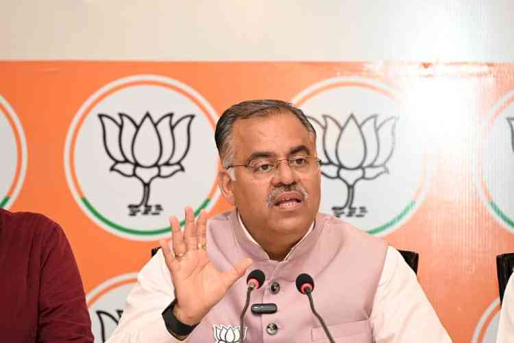 Congress’s “money-bag politics” exposed: Chugh