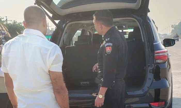 स्वाट टीमों द्वारा शहर मे निरंतर गश्त जारी