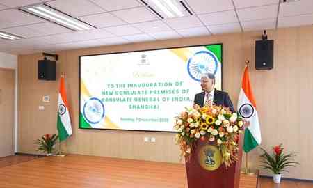 'New horizons in India-China ties': Indian envoy inaugurates new Chancery premises of Shanghai Consulate