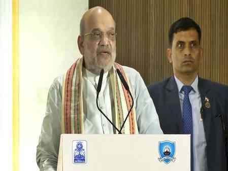 HM Shah unveils Gujarati edition of ex-CM Anandiben Patel's biography 'Chunautiyan Mujhe Pasand Hai'