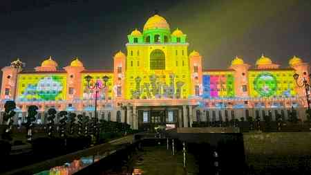 Stage set for Telangana Rising Global Summit