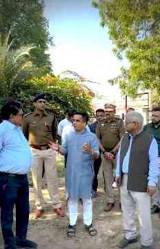 Gujarat Dy CM Sanghavi reviews progress of Gandhi Ashram redevelopment