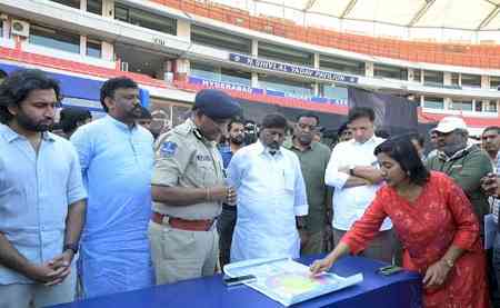 Telangana Deputy CM reviews arrangements for Messi’s exhibition match