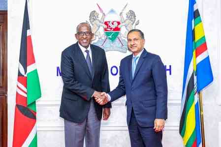 India, Kenya discuss strengthening cooperation in healthcare sector 