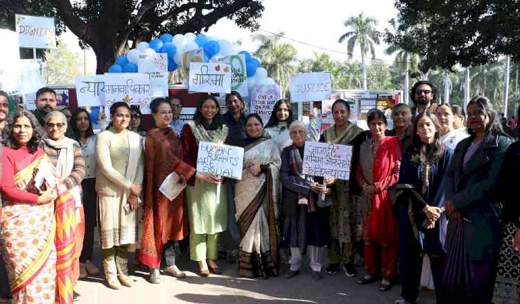 PU observes Human Rights Day with Human Rights Carnival and Awareness Camp