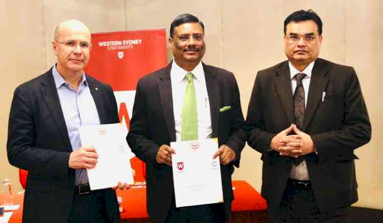 Western Sydney University and GNIDA formalise partnership to establish Noida Campus.