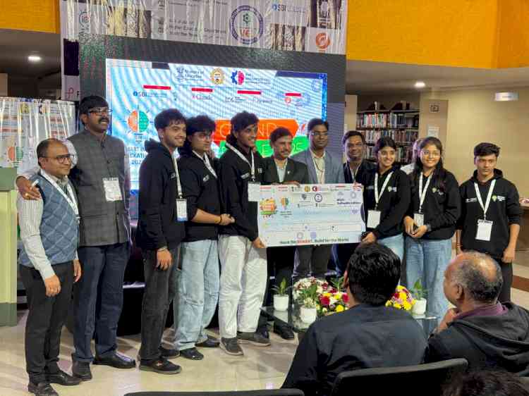 Winners of Smart India Hackathon (SIH) 2025 Grand Finale held at Vardhaman College of Engineering showcase Breakthrough Digital Innovations