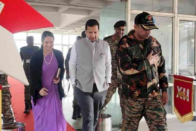 DC Sachin Gupta reviews Facilities and Arrangements at Sports Stadium for Agniveer Recruitment Rally