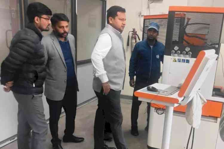 DC Sachin Gupta visits MSME Technology Center