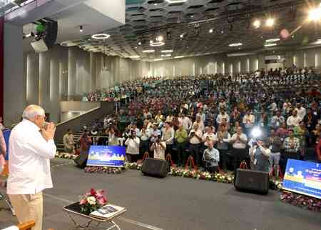 Gujarat CM disburses Rs 370 cr scholarships to 13 lakh students via DBT
