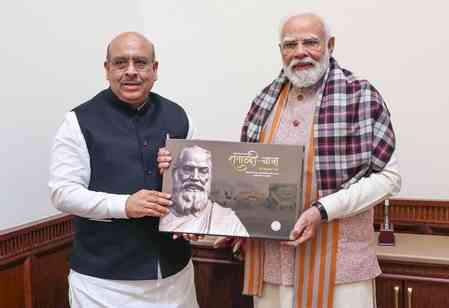 Delhi Speaker presents book on Assembly’s parliamentary legacy to PM Modi