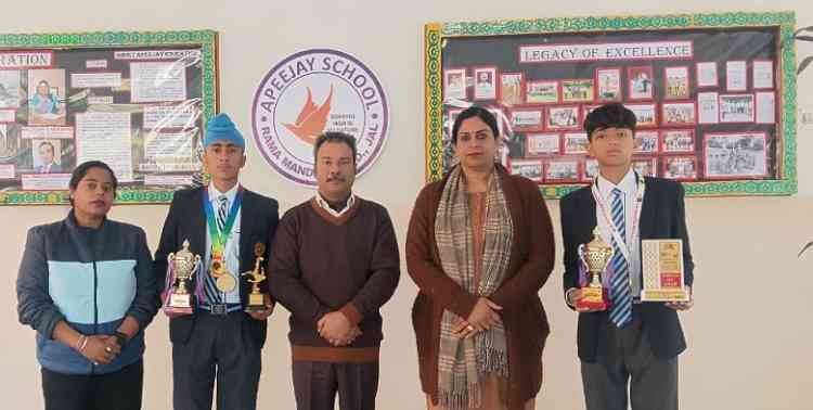 APEJAY School Students Shine at Blooms Cup Indo-Nepal Invitational, Win Gold