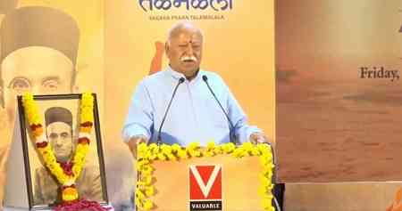 Savarkar was the brightest ‘guiding star’ between 1857 and 1947: Mohan Bhagwat