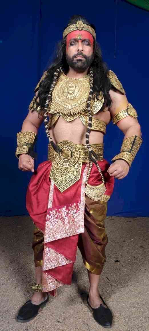 “I remember shooting my first scene, standing there in heavy armour,” says Nirbhay Wadhwa stepping into the role of Sindhurasur in Sony SAB’s Gatha Shiv Parivaar Ki – Ganesh Kartikey