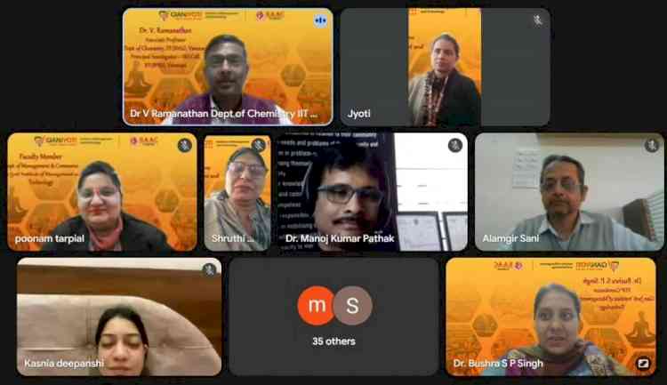 Five-Day Online FDP Organised at GJIMT