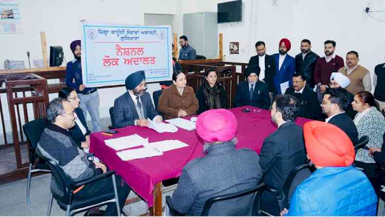 95902 Cases settled during national Lok Adalat in Ludhiana 