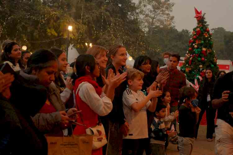 26th German Christmas Market Draws Enthusiastic Crowds Ushering in Festive Spirit in the Capital