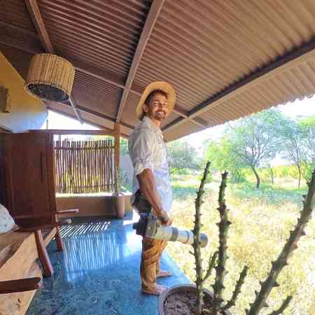 Harshvardhan Rane heads to Gujarat for birthday celebrations with the wildlife