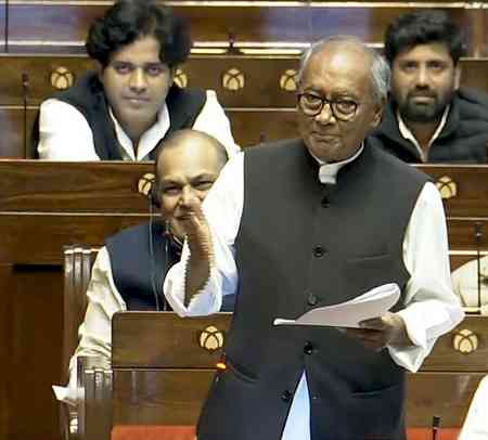 'Amit Shah was never in RSS': Digvijaya Singh during Rajya Sabha discussion on election reforms