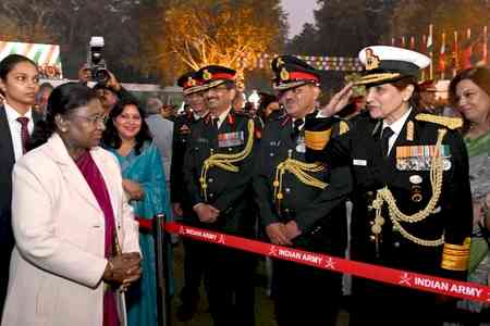 President Murmu leads commemoration of 1971 War victory at Army’s ‘At Home’