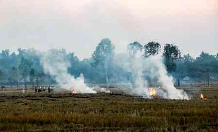 NASA says later-day stubble burning in northern India complicates air quality monitoring
