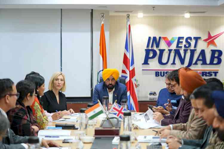 CM pitches Punjab as key investment hub for UK