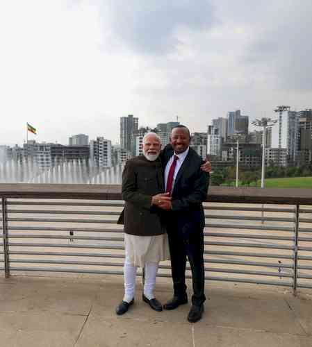 India and Ethiopia co-passengers and partners of Global South: PM Modi