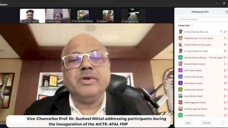 Continuous Learning and Emerging Technologies Key to Future Healthcare: VC Prof. Dr. Susheel Mittal