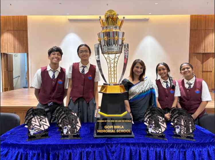 Gopi Birla Memorial School Students Set the Stage Ablaze, Winning Big at ‘We Are The World’