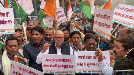 National Herald case: Bihar Congress accuses Centre of political vendetta against Rahul and Sonia Gandhi