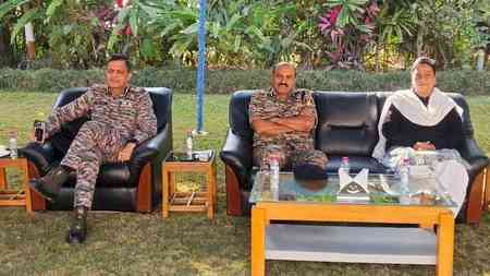 CRPF DG Gyanendra Pratap Singh reviews anti-Naxal operations in Jharkhand to boost morale