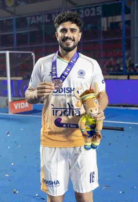 Junior WC hero Prince Deep Singh eager to learn from veteran David Harte at HIL 2026