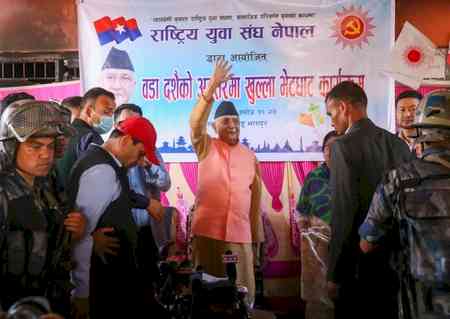 Nepal's former PM Oli secures third consecutive term as party chair