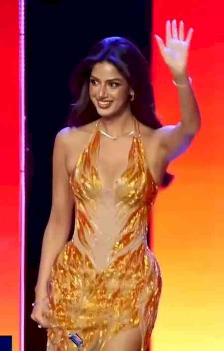 Harnaaz Sandhu breaks silence after nearly slipping at a recent event