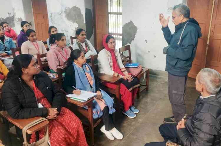 विश्व ध्यान दिवस मनाया