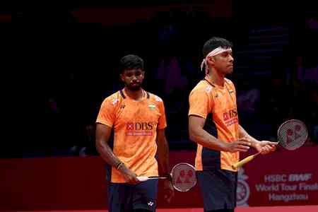 Badminton: Satwik-Chirag continue winning run, beat Alfian/Fikri to lead Group B in World Tour Finals