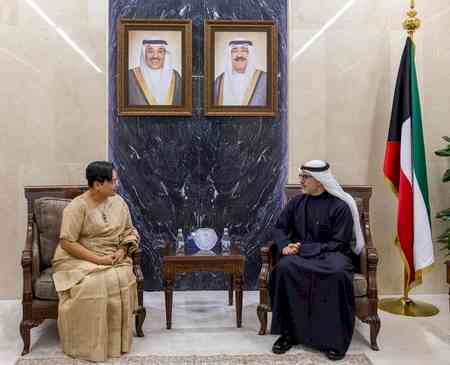 Indian envoy meets Kuwait's Deputy FM, discusses strengthening strategic partnership