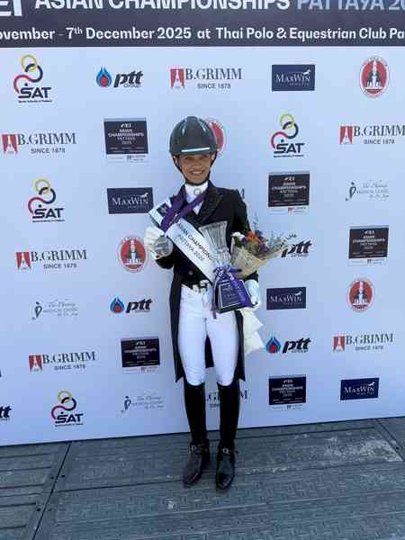 Triple silver glory for Team India as Shruti Vora excels in equestrian dressage