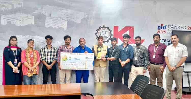 KL Deemed to be University Students Win National-Level Smart India Hackathon 2025