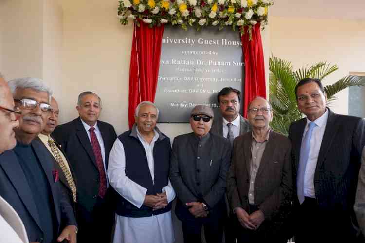 Arya Rattan Dr. Punam Suri Inaugurates ‘School of Law and Management’ and ‘Guest House’ at DAV University