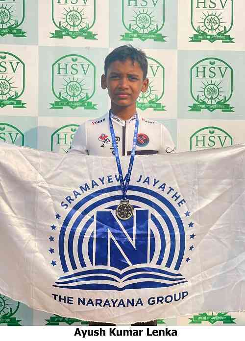 Narayana Schools Celebrate Gold and Silver Wins at Major National Sports Championships