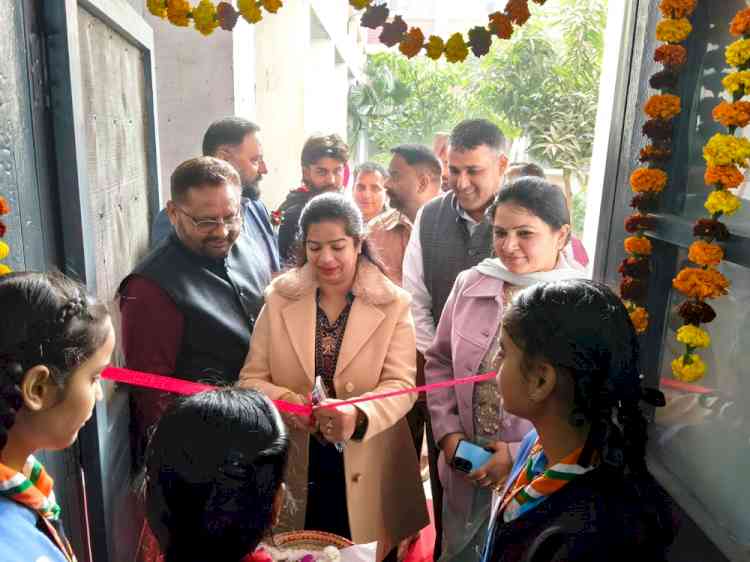 Inauguration of Vardhman Steels E Classroom at Govt Multipurpose School Ludhiana under CSR Initiative project Disha