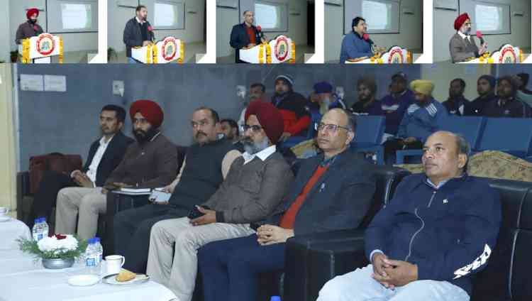 Awareness seminar on EPF & ESI organized at Rail Coach Factory Kapurthala 