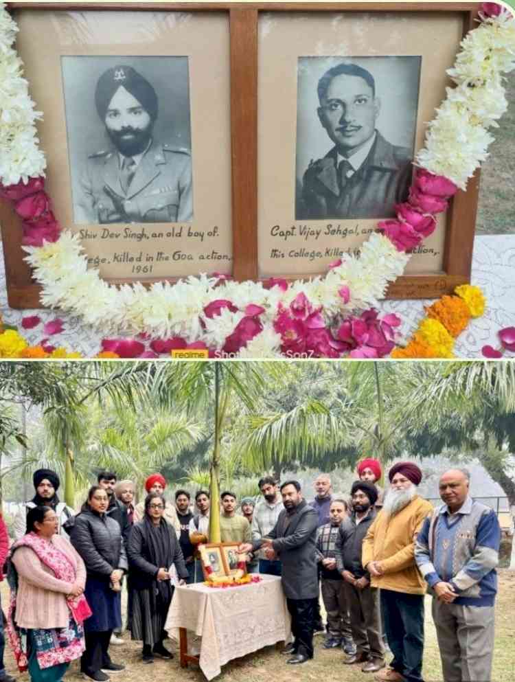 City forgets, but their Alma Mater remembers its Goa Liberation War heroes at SCD Govt. College