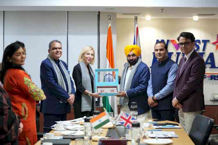 Punjab Becomes Global Investment Destination: CM Mann Invites UK to Invest, UK Shows Strong Interest in Partnership