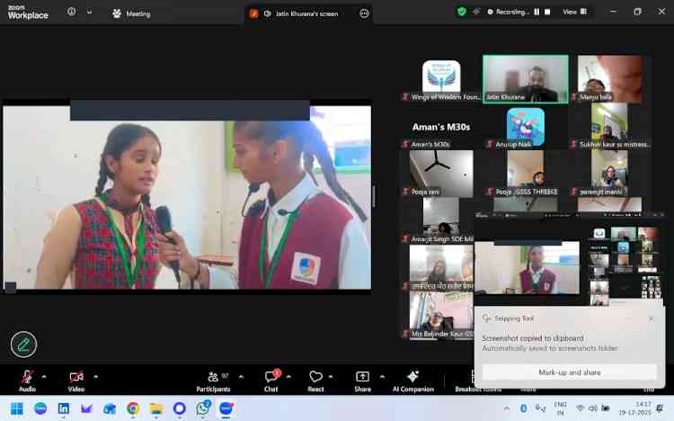District Administration & Wings of Wisdom Launch second phase of 'Bal Sansad' Training for 100+ Schools