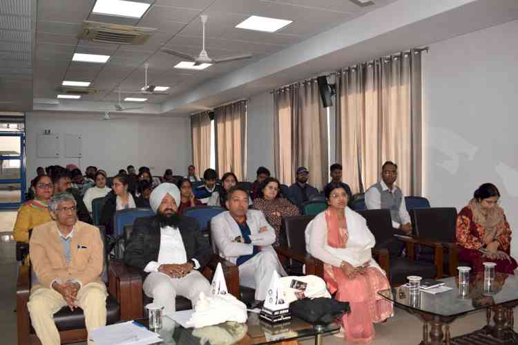 CU Punjab Organises SERB–DST Sponsored Workshop on Groundwater Management for Sustainable Agriculture