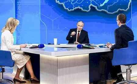 Putin says Russia deceived repeatedly on NATO's eastward expansion